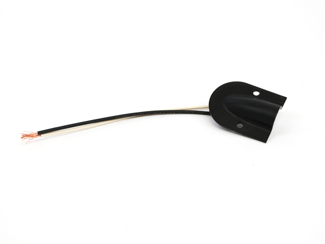 00204R INTERIOR EMER WINDOW LIGHT., RED LED BLACK