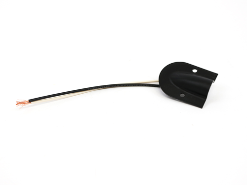 00204R INTERIOR EMER WINDOW LIGHT., RED LED BLACK