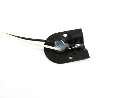 00204R INTERIOR EMER WINDOW LIGHT., RED LED BLACK