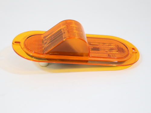 0030445 6 IN MID SHIP AMBER LED / WITH BUMP / FLAT SEAL