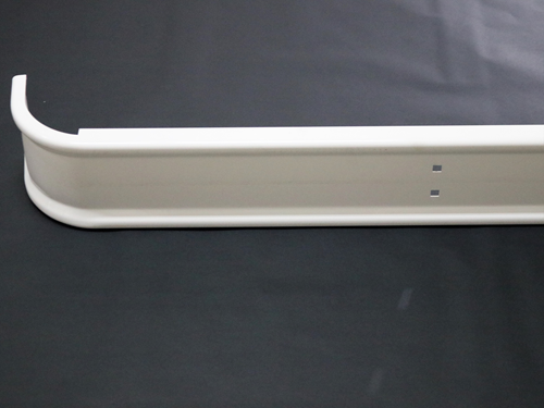 0038454 REAR BUMPER, WHITE AV WRAP