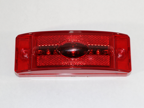 069909 CL/MKR,LED,RED,RECT,