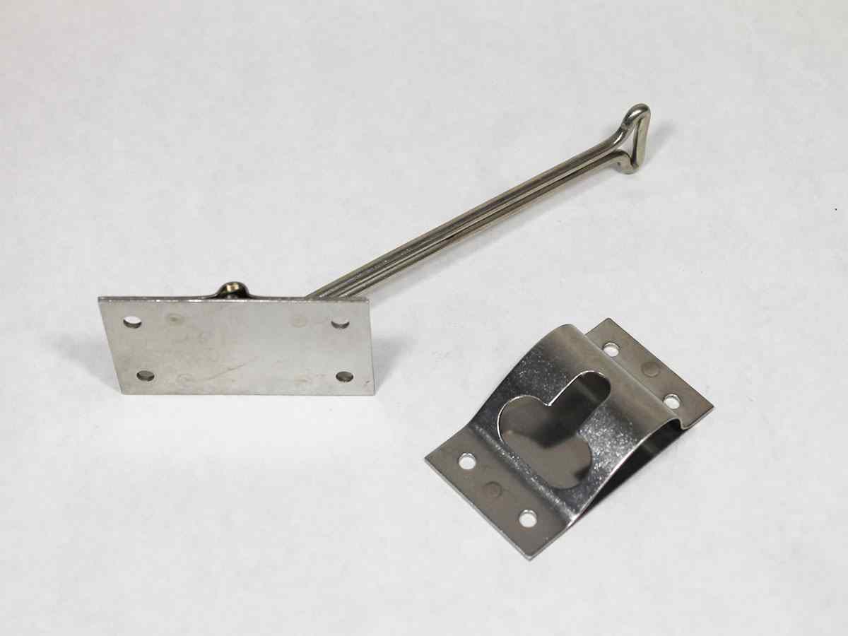 08410212475 Holder, Door 6 INCH Ss