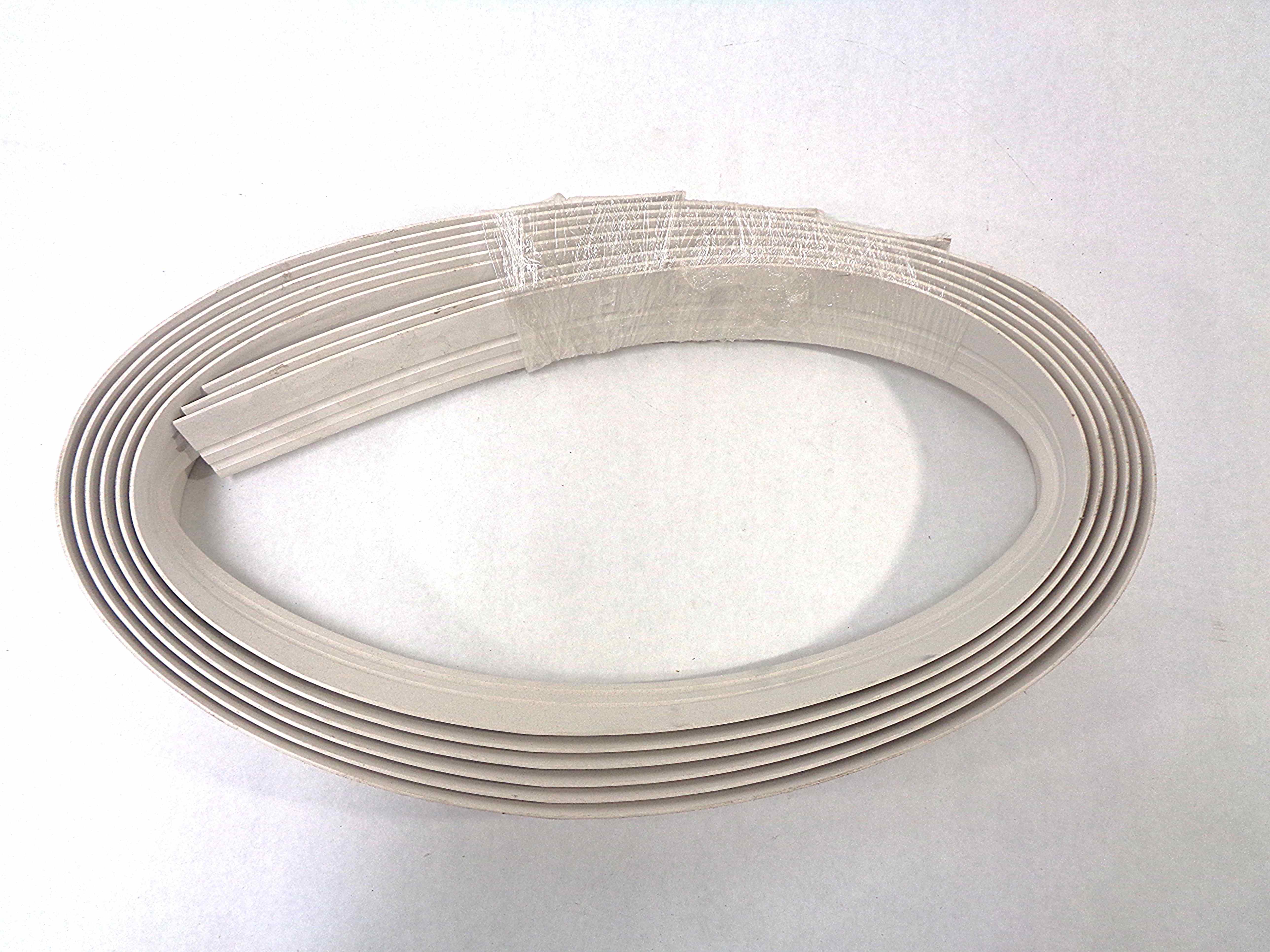 10-002-022 Nosing, Pvc White Step