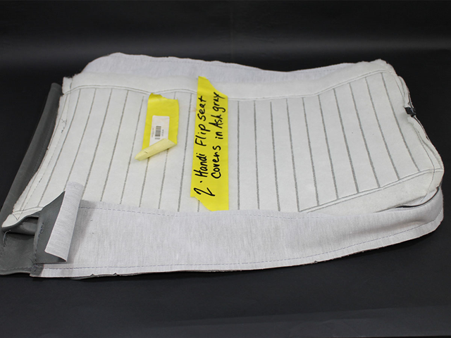 1005-86-686 Sgl. Handi Flip Covers In Ash Gray