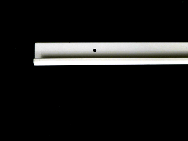 100970 Moulding, J-Rail - Polar White, 16'