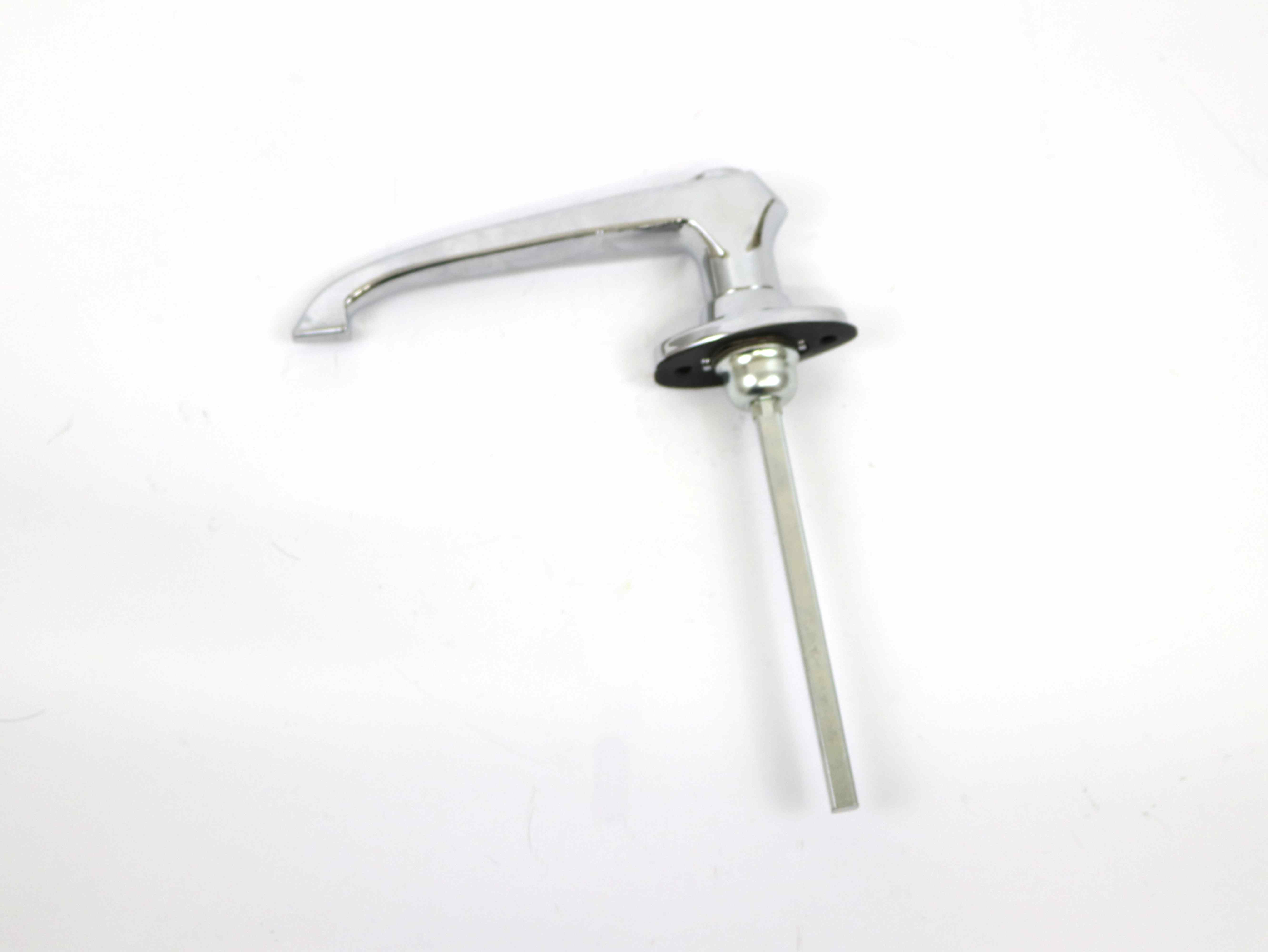 101035 DOOR HANDLE, LONG STEM, TURTLE TOP
