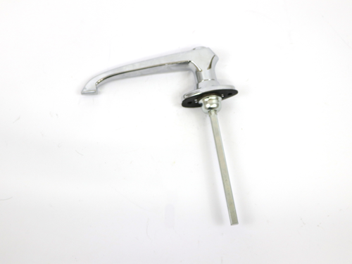 101035 DOOR HANDLE, LONG STEM, TURTLE TOP
