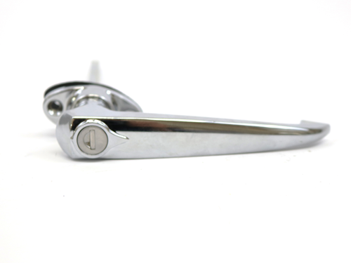 101035 DOOR HANDLE, LONG STEM, TURTLE TOP