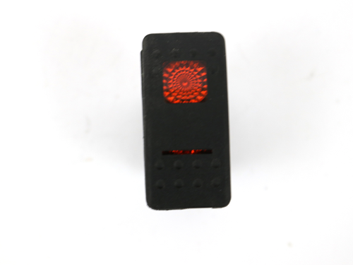 102126 Rocker Switch On/Off/On Amber For Door