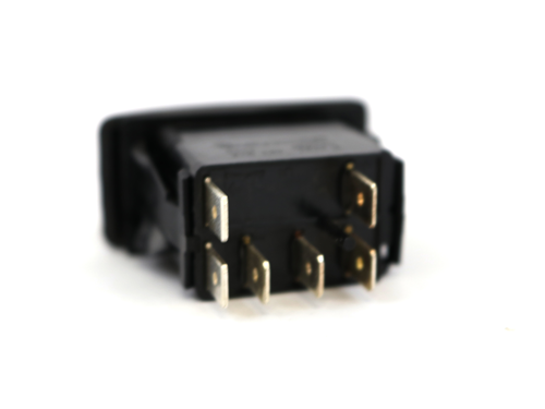 102126 Rocker Switch On/Off/On Amber For Door
