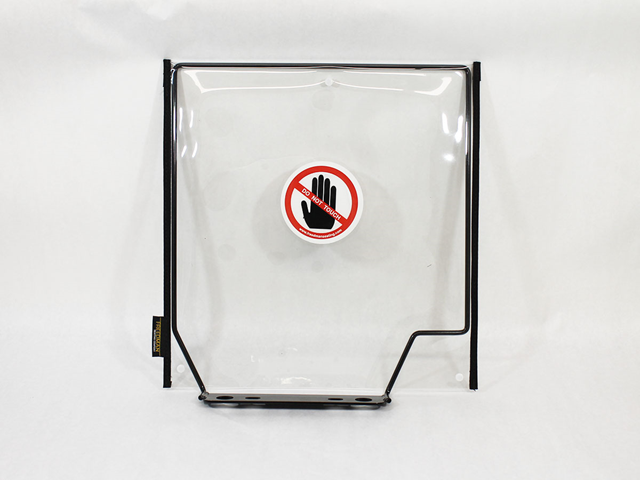 103018 Freedman Passenger Sneeze Guard, Single, Curbside Aisle