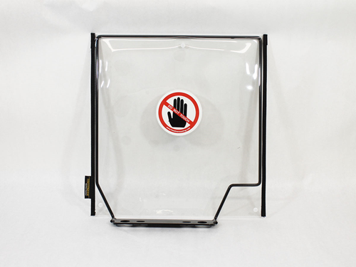 103018 Freedman Passenger Sneeze Guard, Single, Curbside Aisle