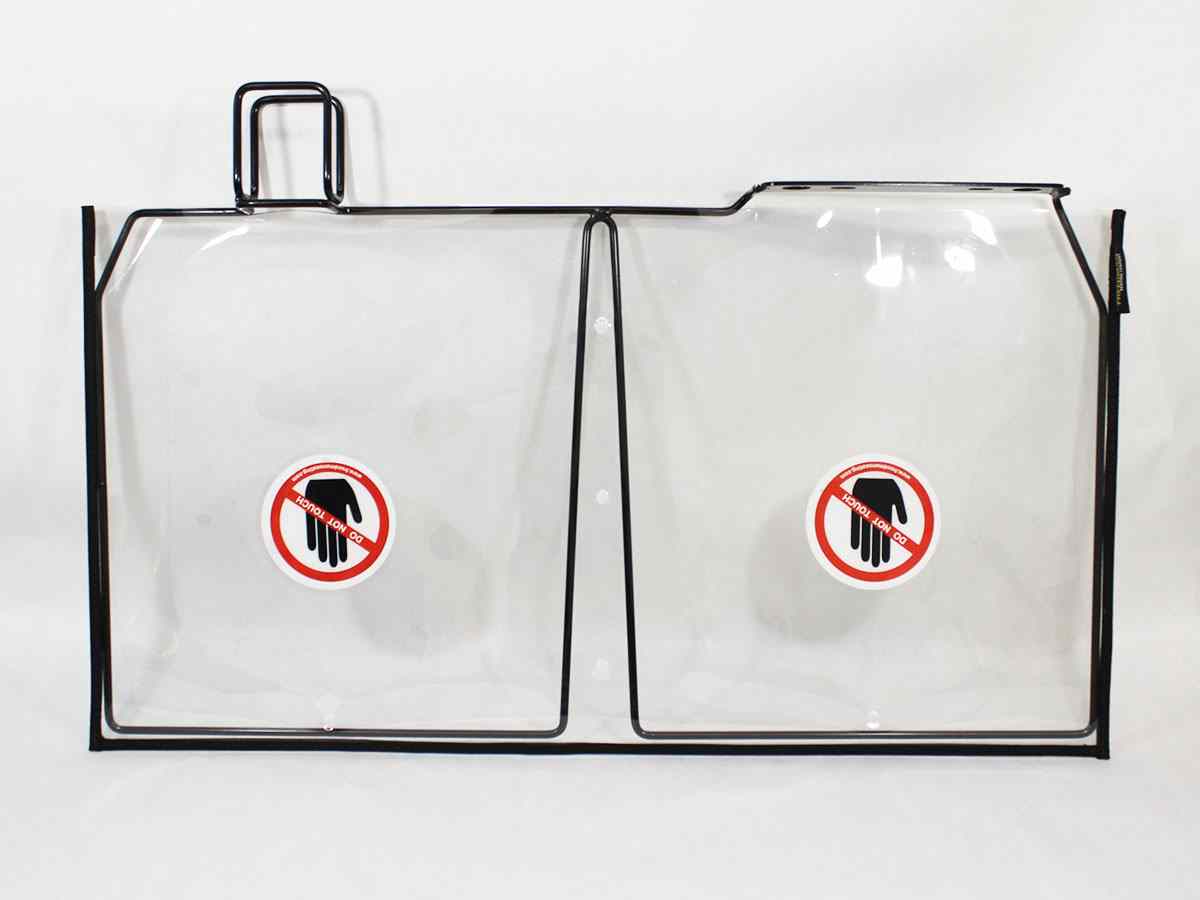 103038 Freedman Passenger Sneeze Guard, Double, Curbside Aisle