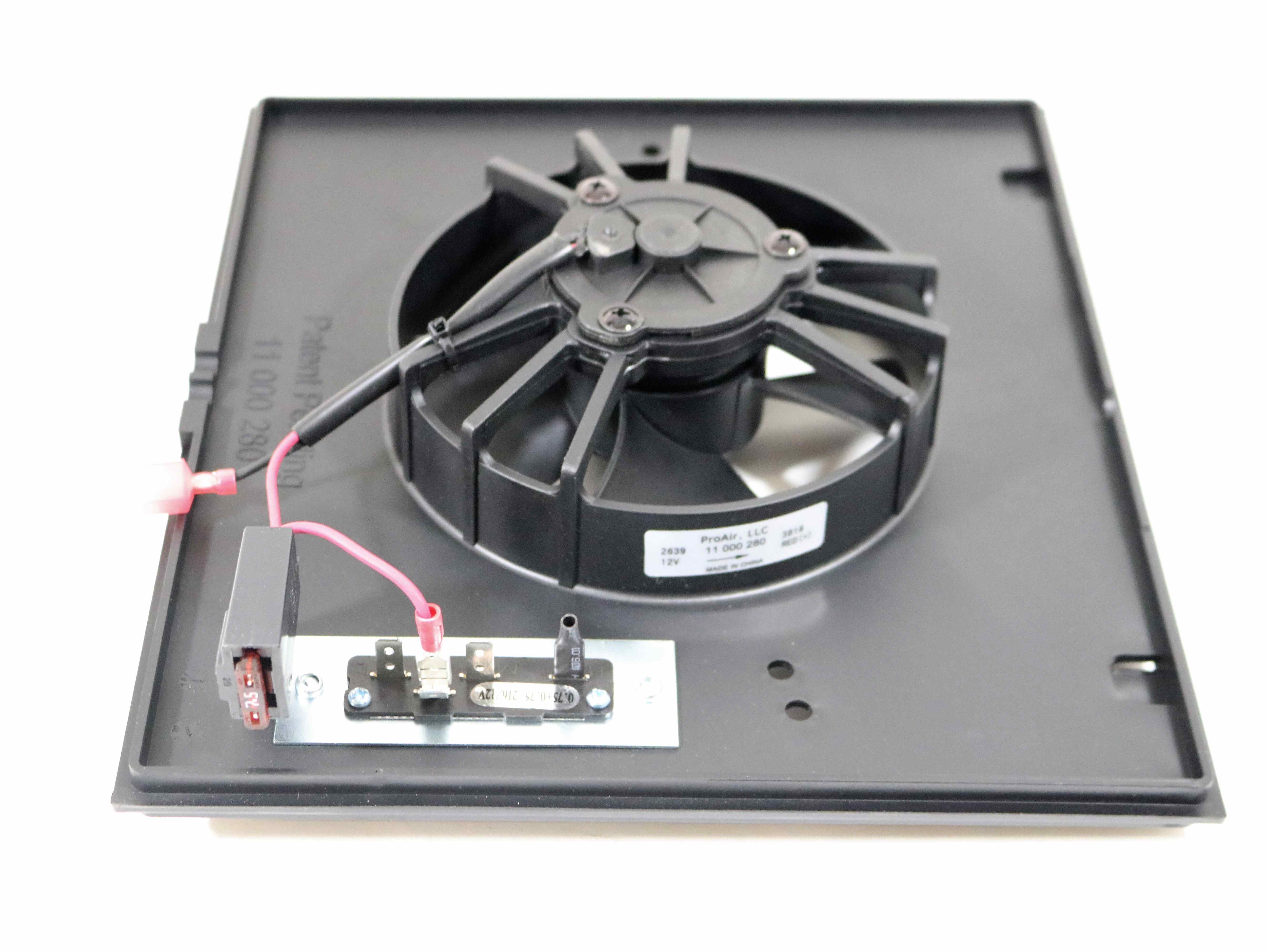 11000280 FAN ASSY, HEATER, W/PLATE & RESISTOR