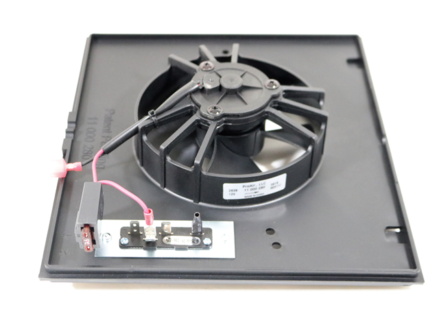 11000280 FAN ASSY, HEATER, W/PLATE & RESISTOR