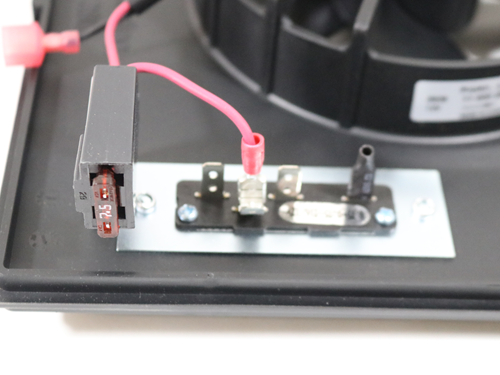 11000280 FAN ASSY, HEATER, W/PLATE & RESISTOR