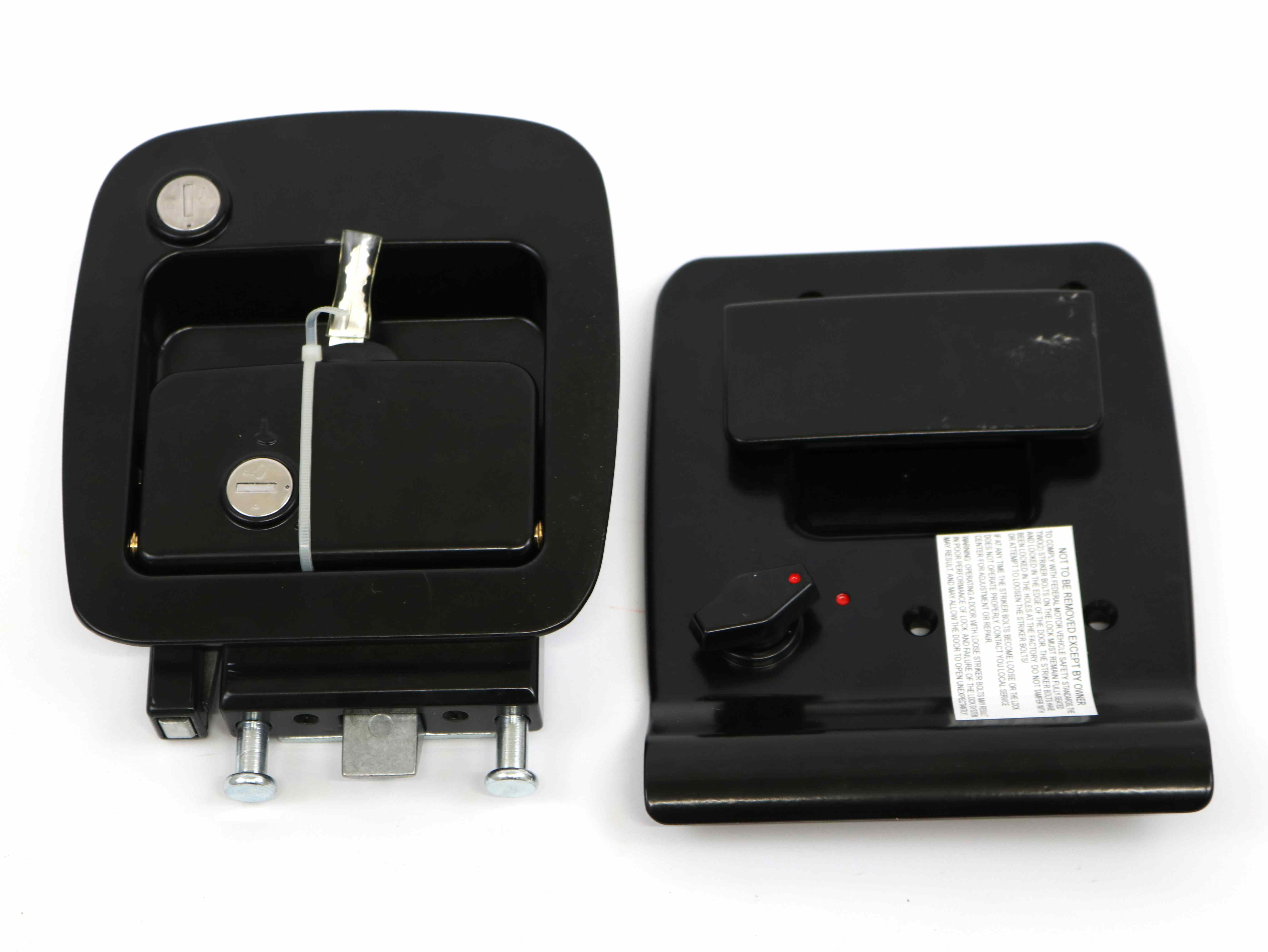 110195 LATCH ASSY., REAR DOOR, BAUER