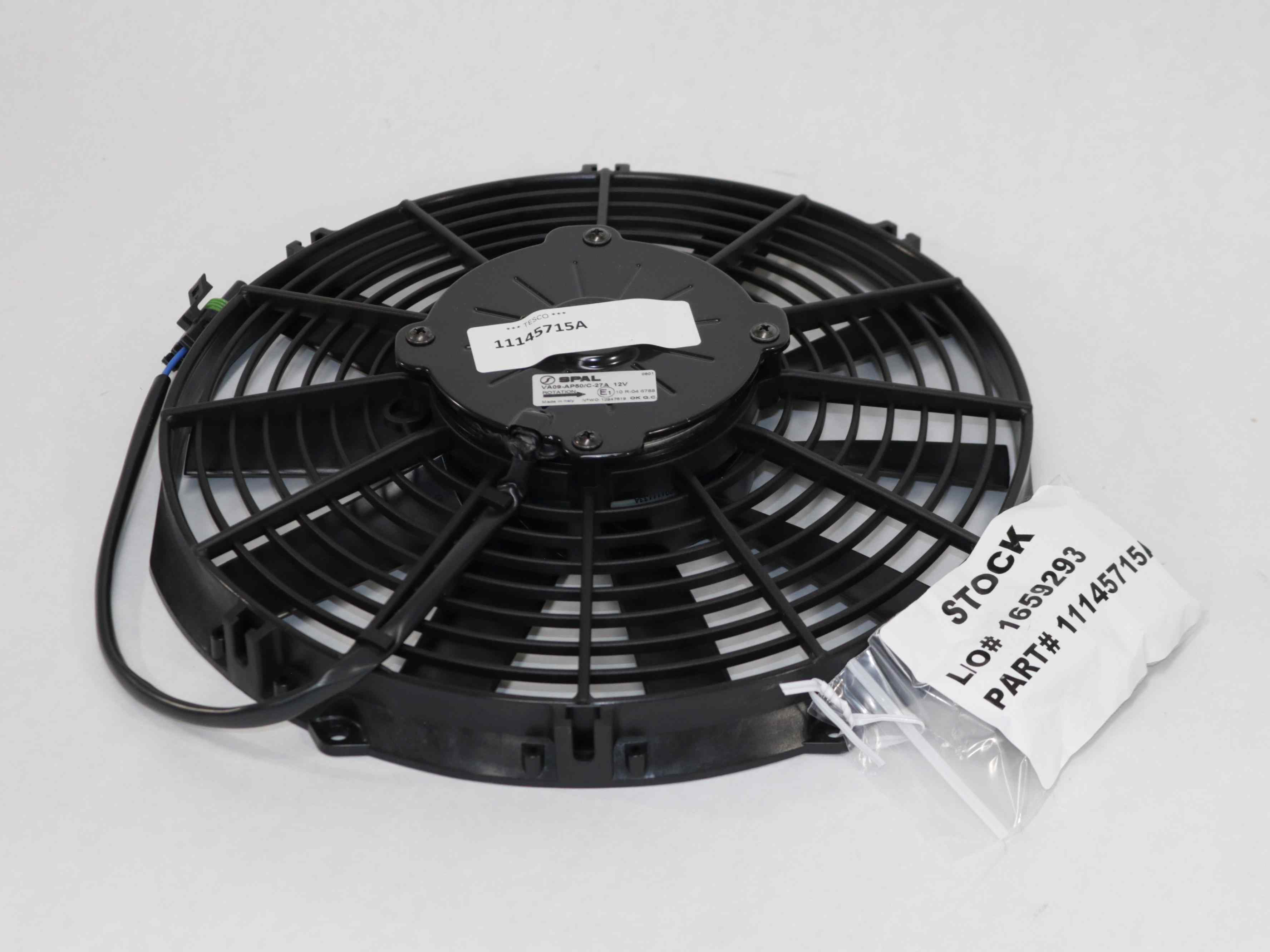 11145715A 11 INCH CONDENSER FAN (SAME AS 18000003B, 18000021A)