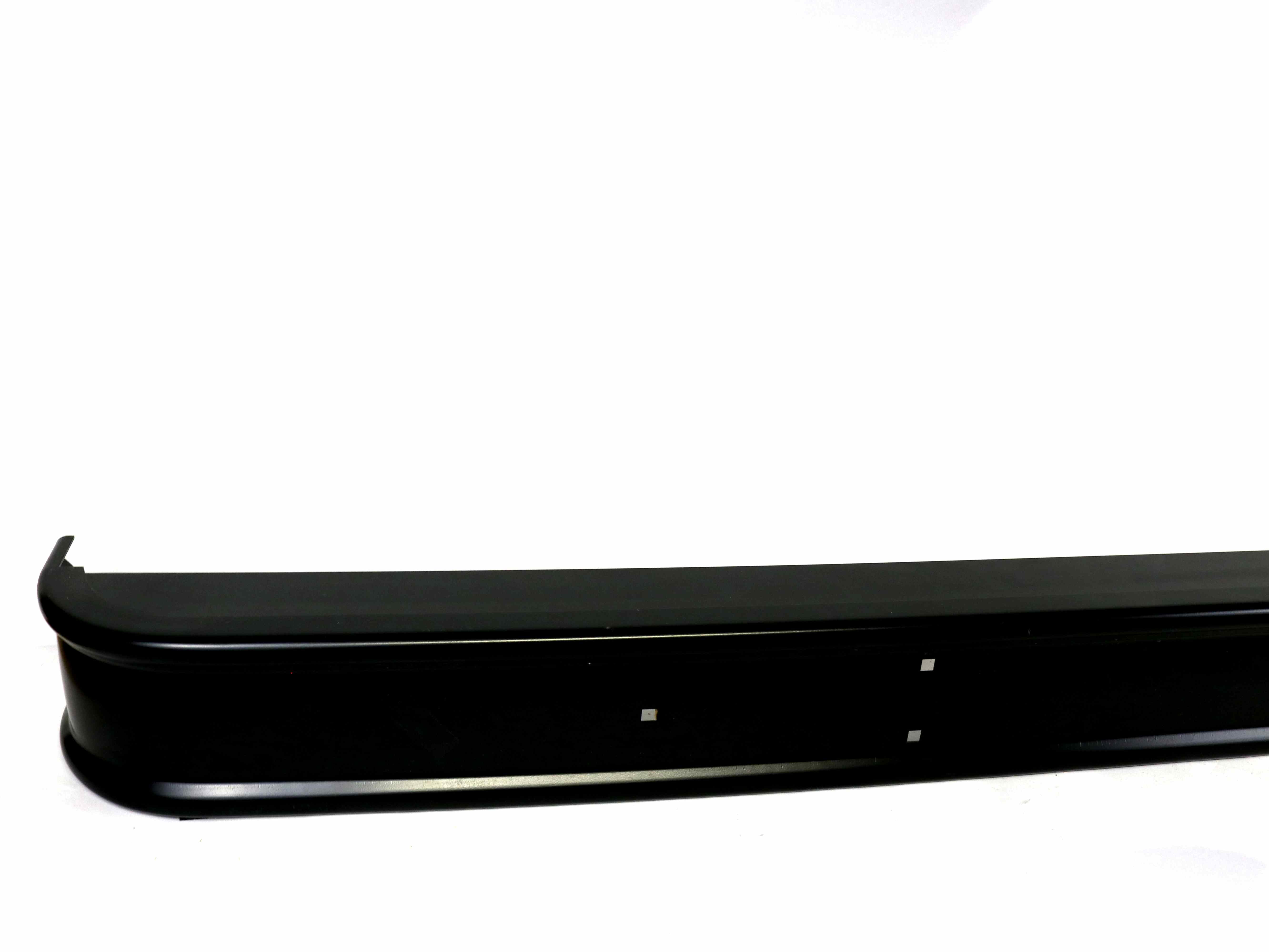 111521 REAR BUMPER BLACK STEEL, NEW STYLE REPLACE 107289