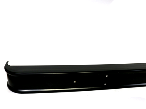 111521 REAR BUMPER BLACK STEEL, NEW STYLE REPLACE 107289