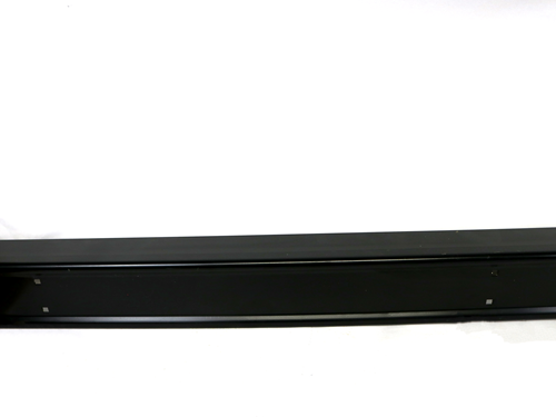 111521 REAR BUMPER BLACK STEEL, NEW STYLE REPLACE 107289