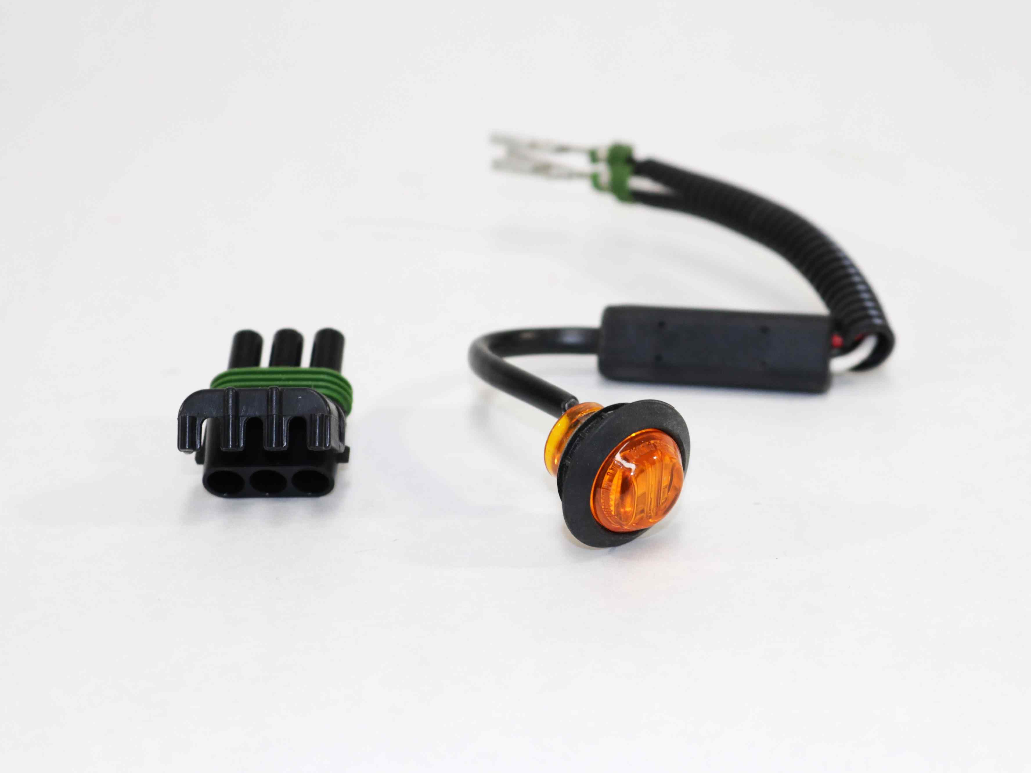 112257 Light, 3/4 INCH Amber Turn, Led P2