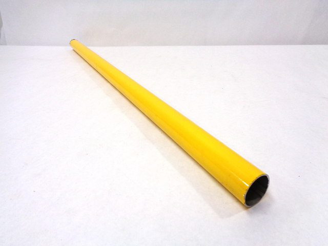 112844Y Yellow Stanchion Pole (Per Ft)