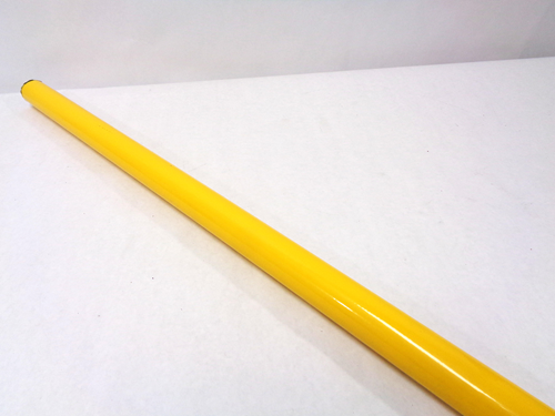 112844Y Yellow Stanchion Pole (Per Ft)