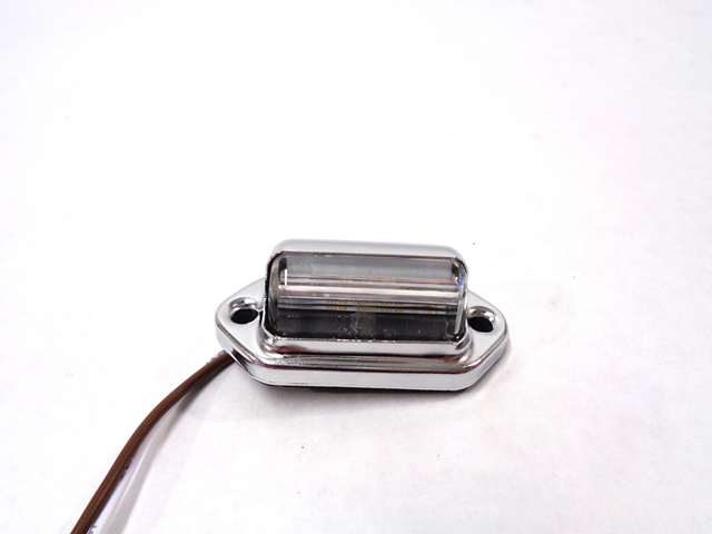 113016 Light - Chrome, 3 Led, License Plate