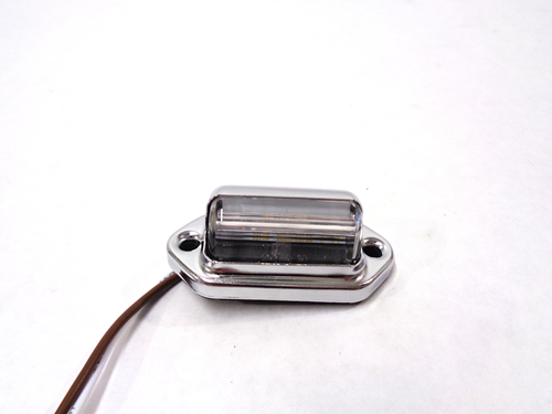 113016 Light - Chrome, 3 Led, License Plate