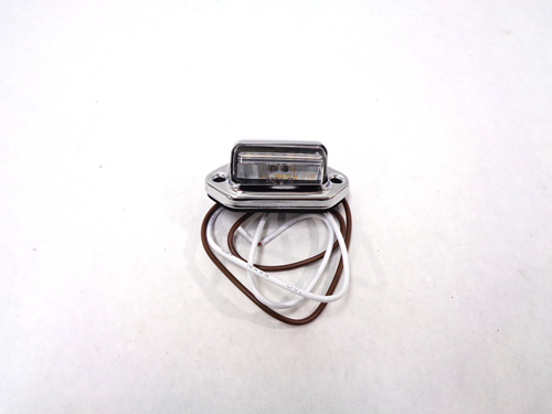 113016 Light - Chrome, 3 Led, License Plate