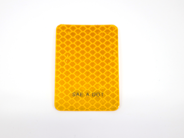 12496 REFLECTOR, AMBER 2