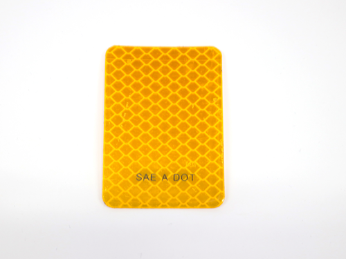 1152 REFLECTOR, AMBER 2 INCH X 3 INCH