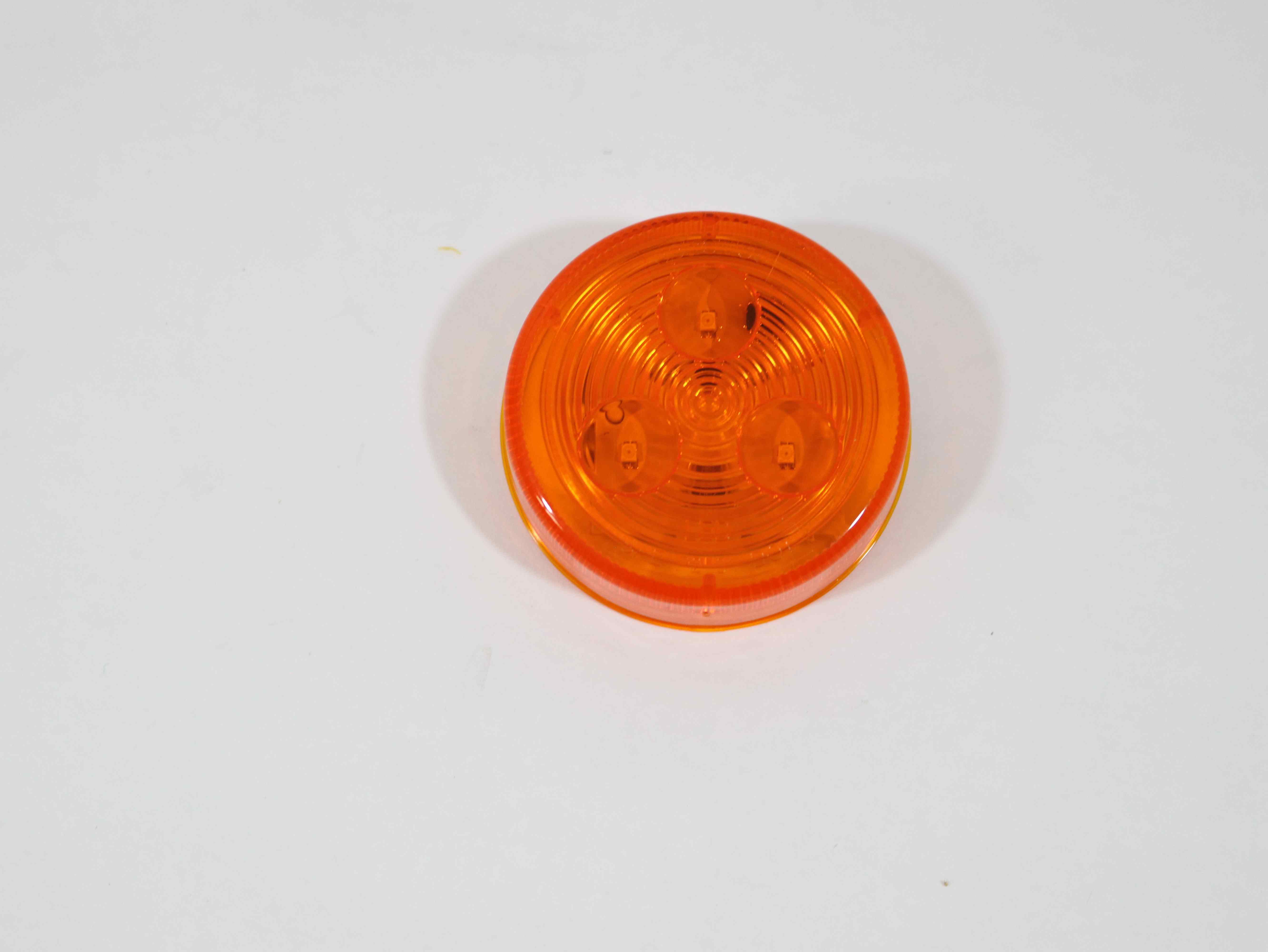 116433 2.5 IN LED /ROUND/AMBER/