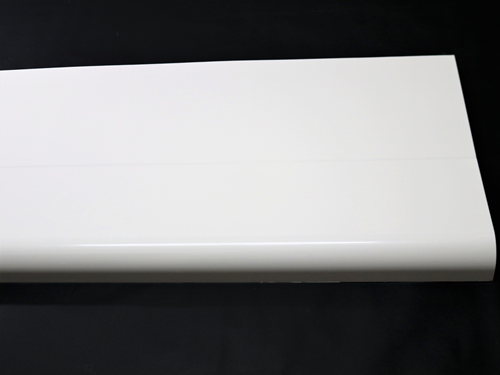 116488 Skirt, Aluminum 27 1/4 INCH X 120 INCH W/ Indent