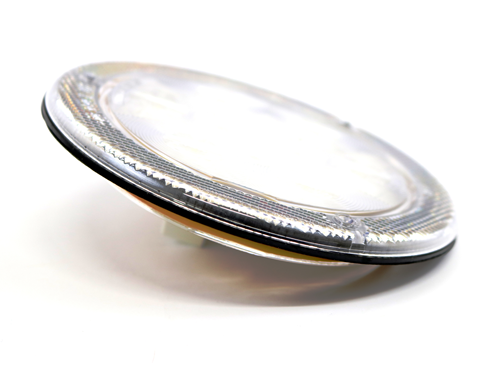 117417 LIGHT, 4 INCH LED CLEAR W/ REFLEX RING