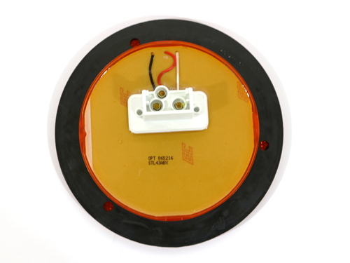 117573 LIGHT, 4 INCH LED AMBER W/ REFLEX RING