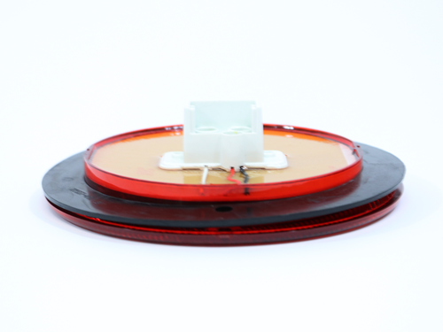 117574 Light, 4 INCH10 Led Red W/ Reflex Ring Stop/Tail/Turn Led
