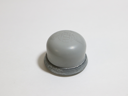 118831 CAP, GRAY THREADED FOR PUSH BUTTON SWITCH