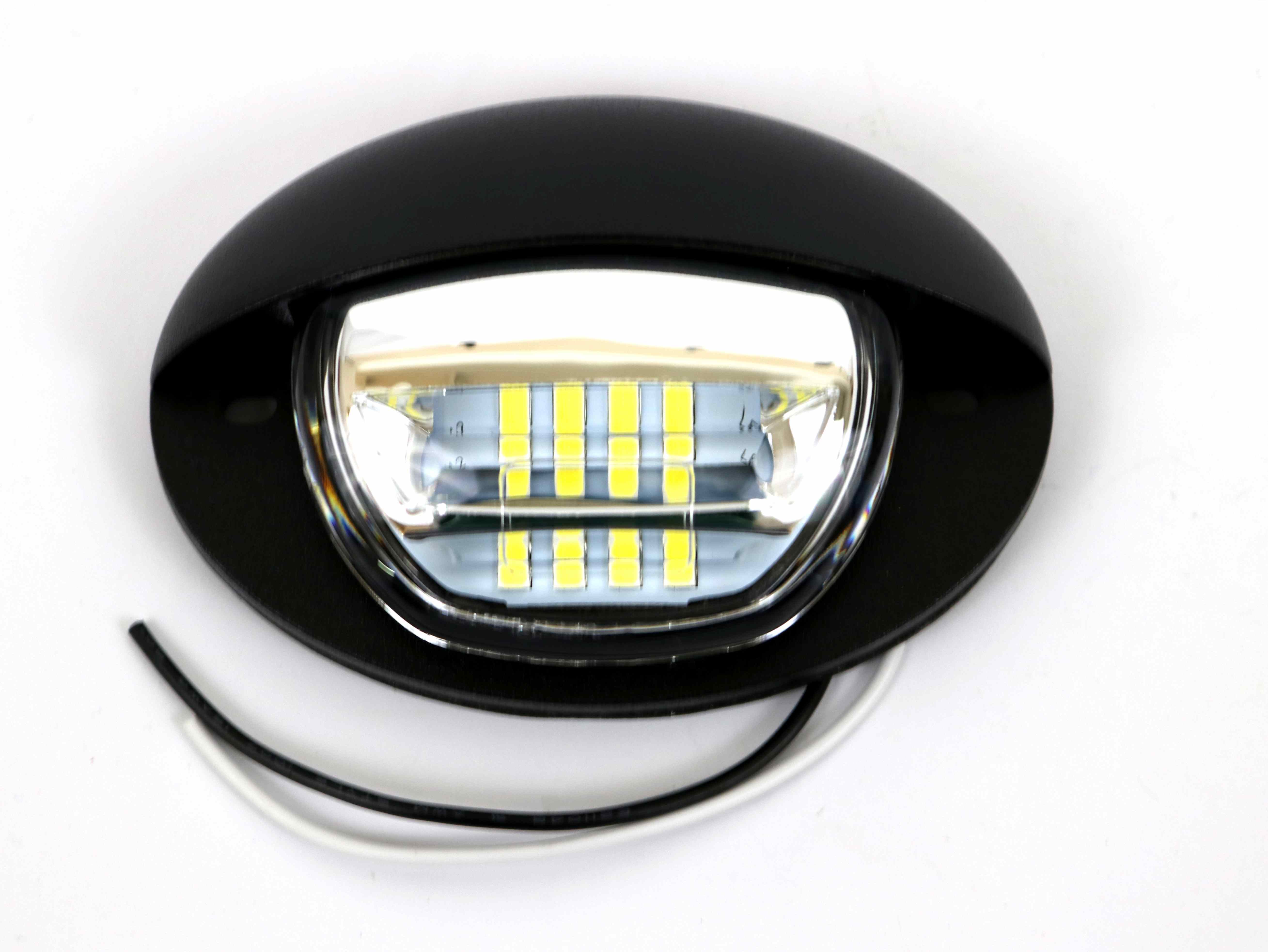 13363 Stepwell Light, Black, Led 2.5 INCH