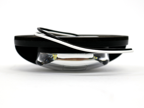 13363 Stepwell Light, Black, Led 2.5 INCH
