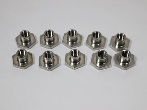 14485 TEE NUT 1/4-20 X 1/4L NECK SST  10 per bag