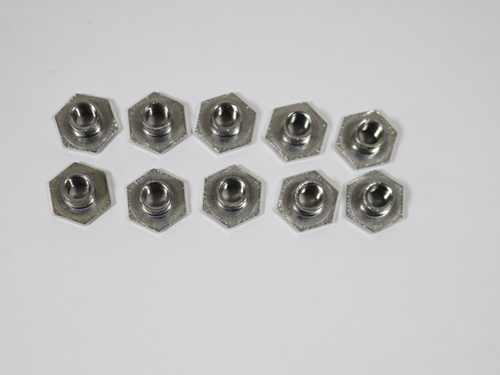 14485 TEE NUT 1/4-20 X 1/4L NECK SST  10 per bag