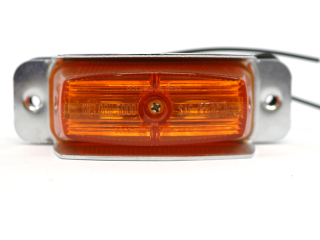 2-5100-1300 Amber Marker Light With Shield