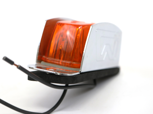 2.5100.1300 Amber Marker Light With Shield Inc