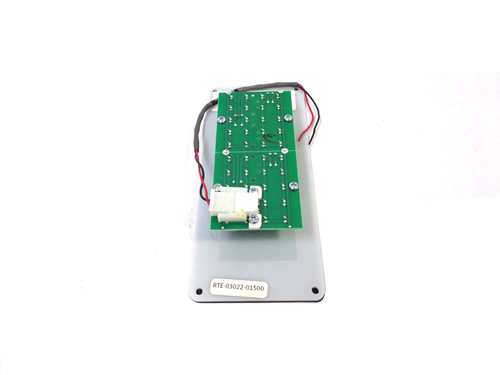 2008992 Sign, 8 INCH X 3.5 INCH Horizontal Red Led  INCHStop Request INCH Flush Mount