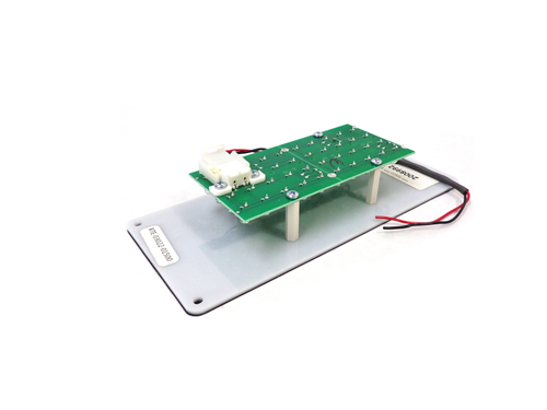 2008992 Sign, 8 INCH X 3.5 INCH Horizontal Red Led  INCHStop Request INCH Flush Mount