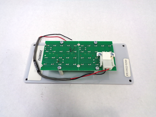 2008992 Sign, 8 INCH X 3.5 INCH Horizontal Red Led  INCHStop Request INCH Flush Mount