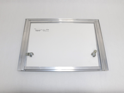 2027 Door Assy, Battery Box, Elkhart 17.5 X 13 W/ Thumblock  Use 3355
